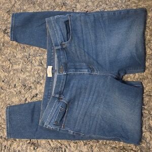 LOFT Women's Blue Jeans Leggings Sz 14